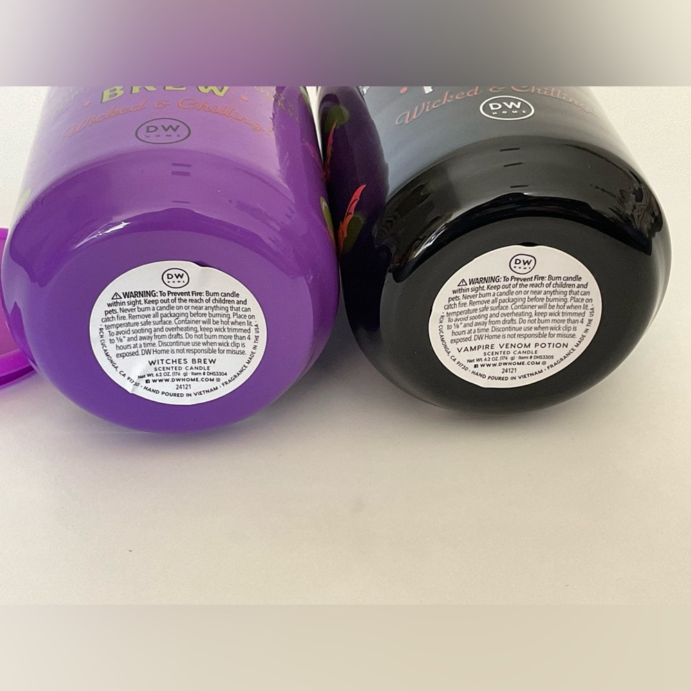 Francesa’s Home Witches Brew and Vampire Venom Potion Candle Set - Picture 4 of 6